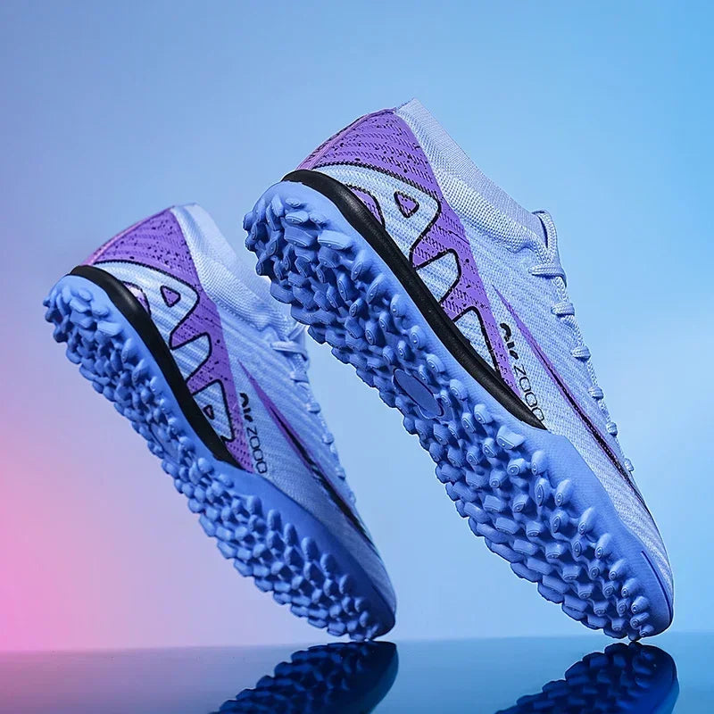 Nuevas zapatillas de deporte para hombre, botas de fútbol, botines de fútbol de caña media, zapatos de fútbol antideslizantes de alta calidad, superventas, FG/TF, fútbol sala interior