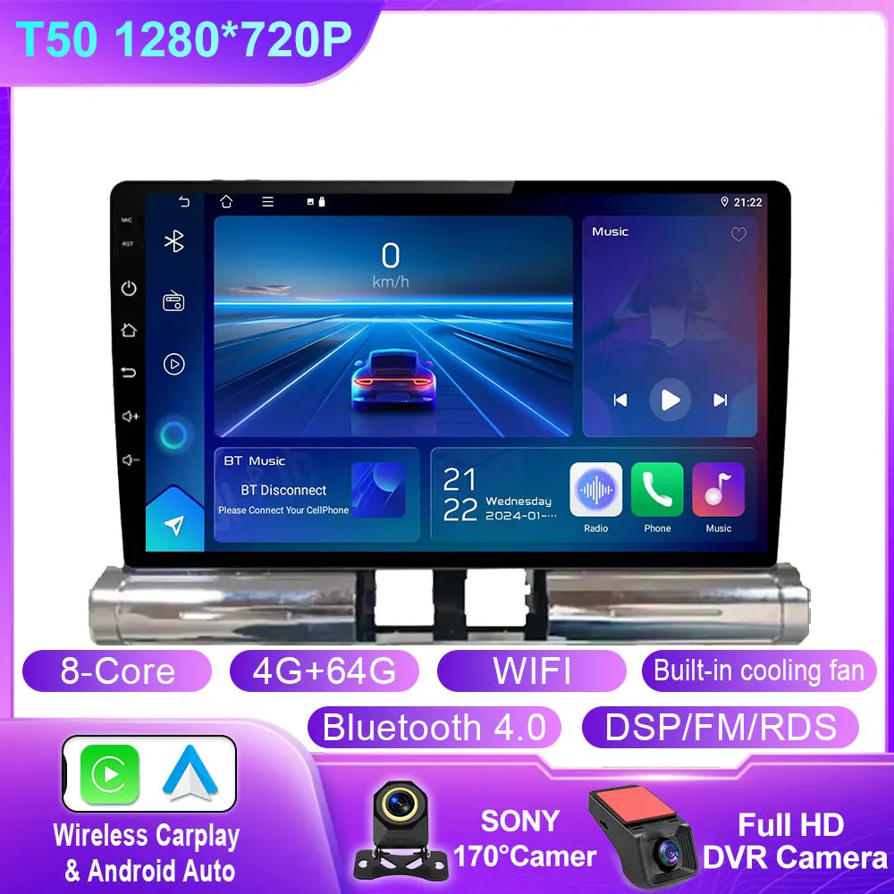 Radio de coche para Citroen C3 2018 - 2023 Android Multimedia navegación GPS Carplay Android Auto unidad principal estéreo Autoradio No 2 Din
