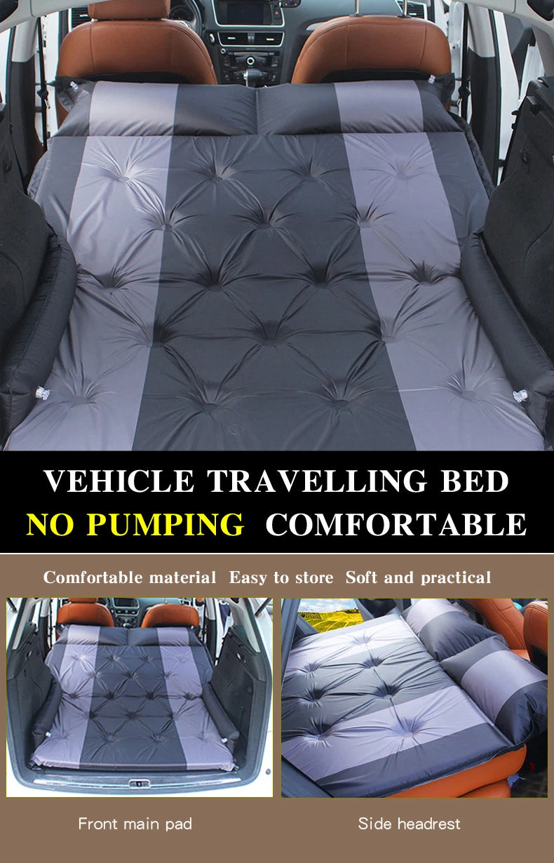 Colchón de aire inflable automático multifunción, colchón de aire especial SUV, cama de coche, colchón para dormir para adultos, cama de viaje para coche ou