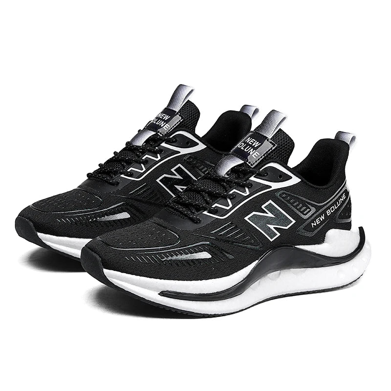 Zapatillas de correr originales para hombre y mujer, zapatillas informales transpirables de malla plana ligera de EVA, zapatillas de tenis de diseño de lujo para Unisex