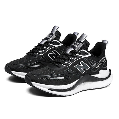 Zapatillas de correr originales para hombre y mujer, zapatillas informales transpirables de malla plana ligera de EVA, zapatillas de tenis de diseño de lujo para Unisex