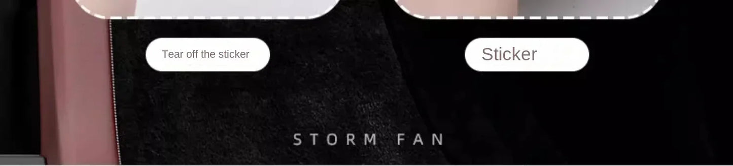 Ventilador automotriz del coche del ventilador 12v 24v 360 °   Ventilador de aire ajustable de 3 cabezales, tarjeta de estacionamiento temporal multifuncional de poco ruido, ventilador para vehículos