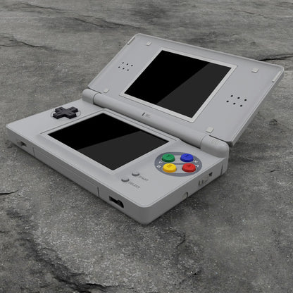 Carcasa completa de repuesto eXtremeRate para Nintendo DS Lite para NDSL - SFC SNES Classic EU Style