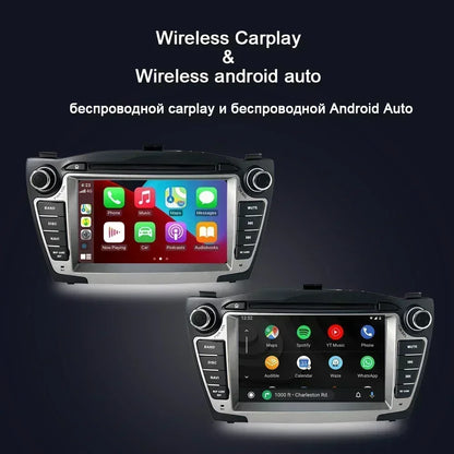 7 "Carplay DSP IPS Android 13,0 8GB + 128GB 8 núcleos reproductor Multimedia GPS Radio Wifi para Hyundai Tucson 2 LM IX35 2009-2015