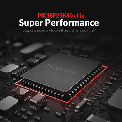 OBDII-herramienta de diagnóstico de coche, escáner lector de código, WiFi/Bluetooth ELM 327 V 1,5 ICAR2 OBD SCAN para Android/IOS PIC18F25K80 Chip
