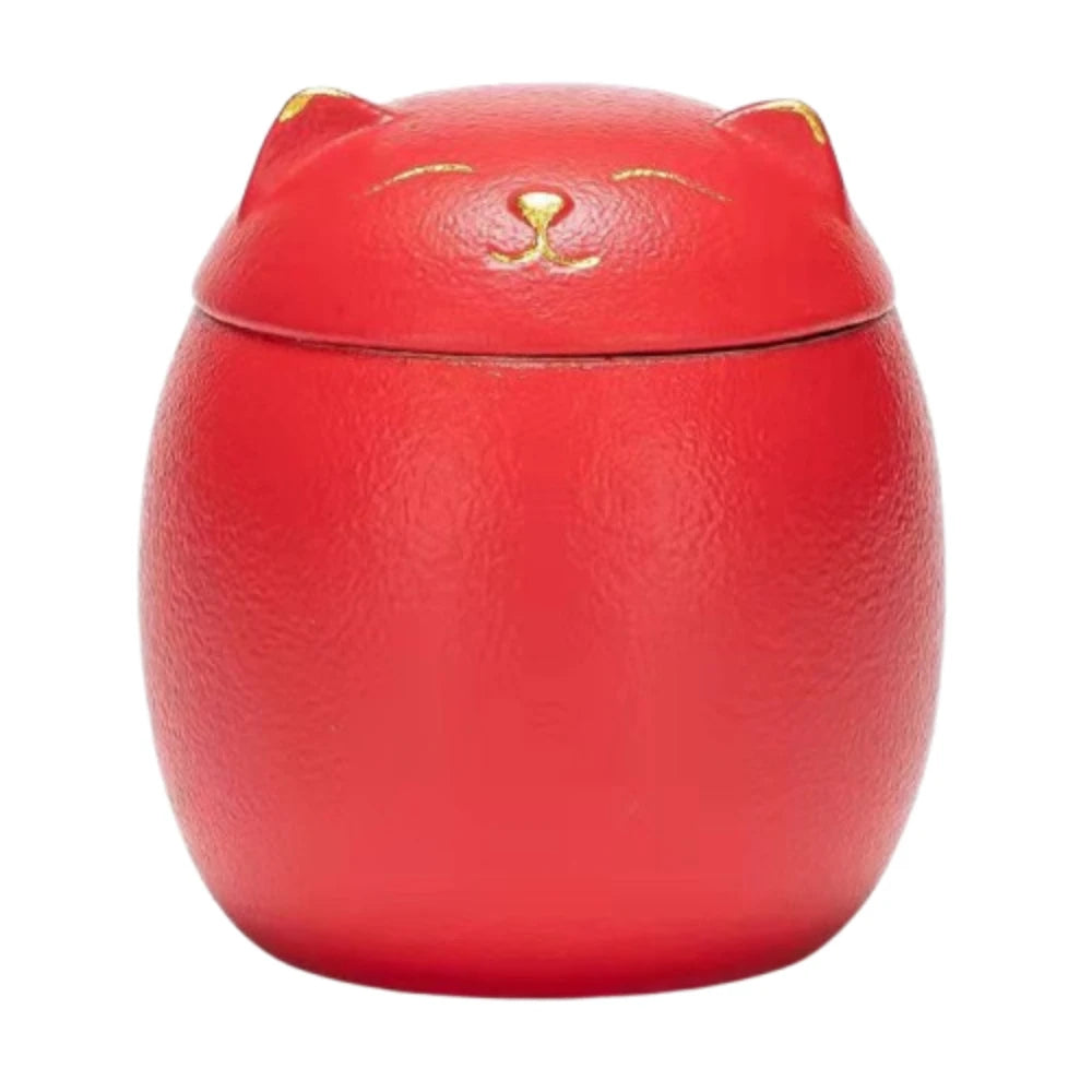 Urna funeraria de cerámica para mascotas, bonita caja de almacenamiento de cenizas de 200ml, tarro sellado a prueba de humedad, urnas de cremación para perros y gatos, suministros para perros