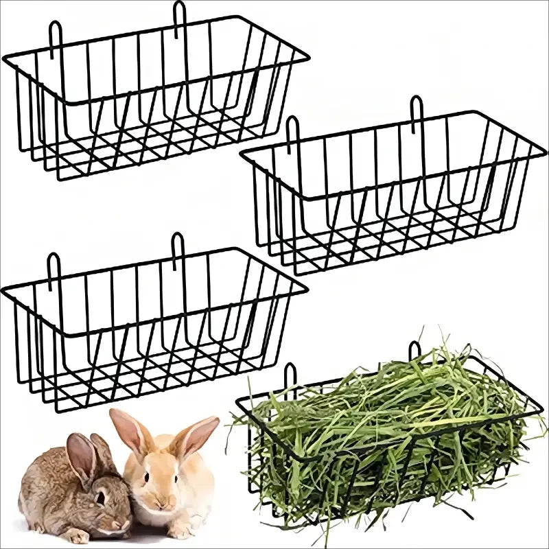 Cesta de comida para conejos, estante para césped, marco de hierba para conejos, alimentador de heno, marco de hierba de primavera para conejos, estante para cuencos de heno, contenedor de comida para mascotas