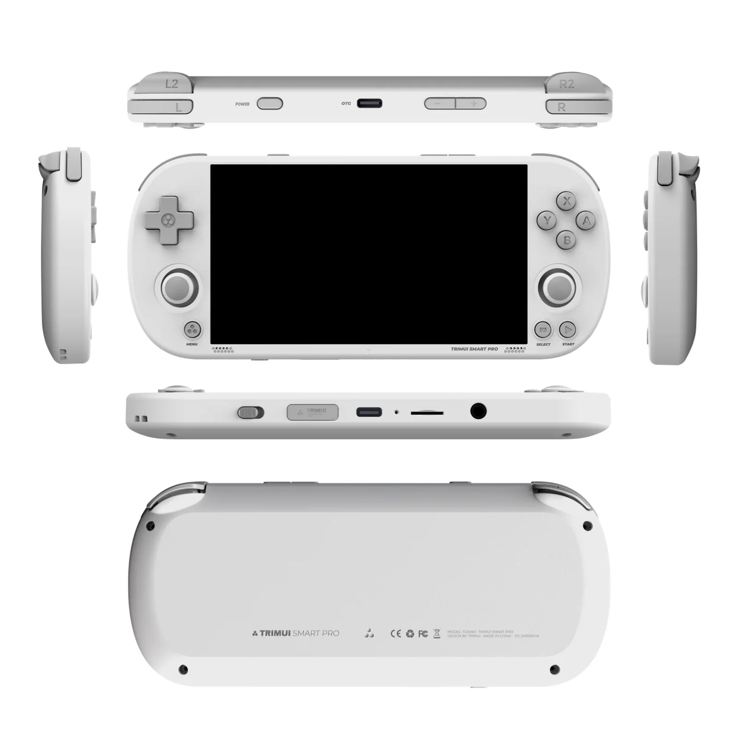 Trimui Smart Pro consola de juegos portátil pantalla IPS de 4,96 pulgadas sistema Linux Joystick iluminación RGB Smartpro reproductor de videojuegos Retro regalo