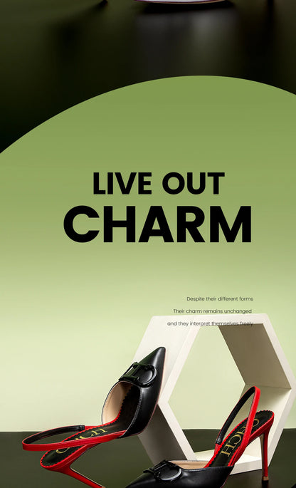 CHCH Tacones altos para mujer 2025 Punta afilada Destiny Punta cerrada Tacones de tiras Zapatos de vestir de fiesta nupcial de boda sexy 9 cm