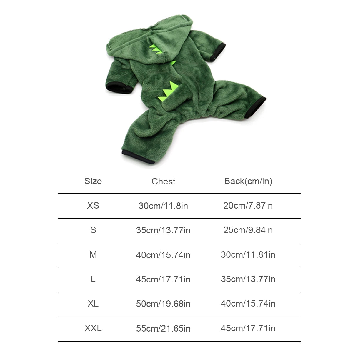 Ropa de Halloween para perros y gatos, disfraz divertido de dinosaurio para perros pequeños, abrigo cálido de invierno para gatos, sudaderas con capucha de lana