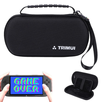 Estuche de transporte duro de EVA para consola de juegos, bolsa de almacenamiento protectora de silicona con película de vidrio templado para triple Smart Pro