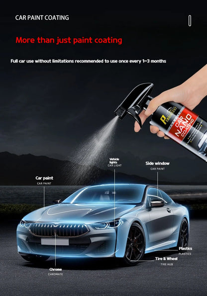 Revestimiento Nano de cerámica automotriz, recubrimiento líquido, capa Nano hidrofóbica, agente de recubrimiento de pintura de pulido, Nano recubrimiento de esmalte de coche