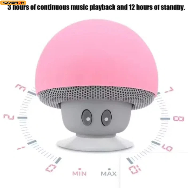 Altavoz Bluetooth inalámbrico de alta calidad, subwoofer de alcance inalámbrico de 30 pies con ventosa, adecuado para ciclismo, Picnic al aire libre