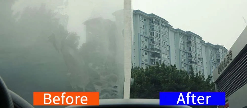 Revestimiento antiniebla de vidrio, Spray para parabrisas Interior de coche de invierno, larga duración, previene la empañamiento, visión clara, repelente de niebla, limpieza de espejo