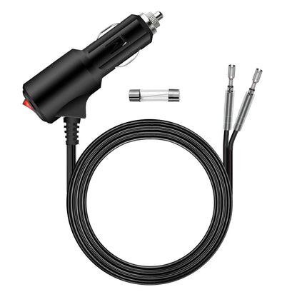 Cable de extensión de carga de coche, accesorios para coche, herramientas con botón de interruptor de encendido y apagado, adaptador de Cable Flexible para coches