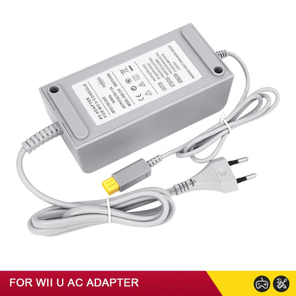 Nuevo para Nintendo Wii U WiiU juego Consol adaptador 100-240V 15V 5A fuente de alimentación de pared para el hogar adaptador de cargador de CA enchufe UE EE. UU. de alta calidad