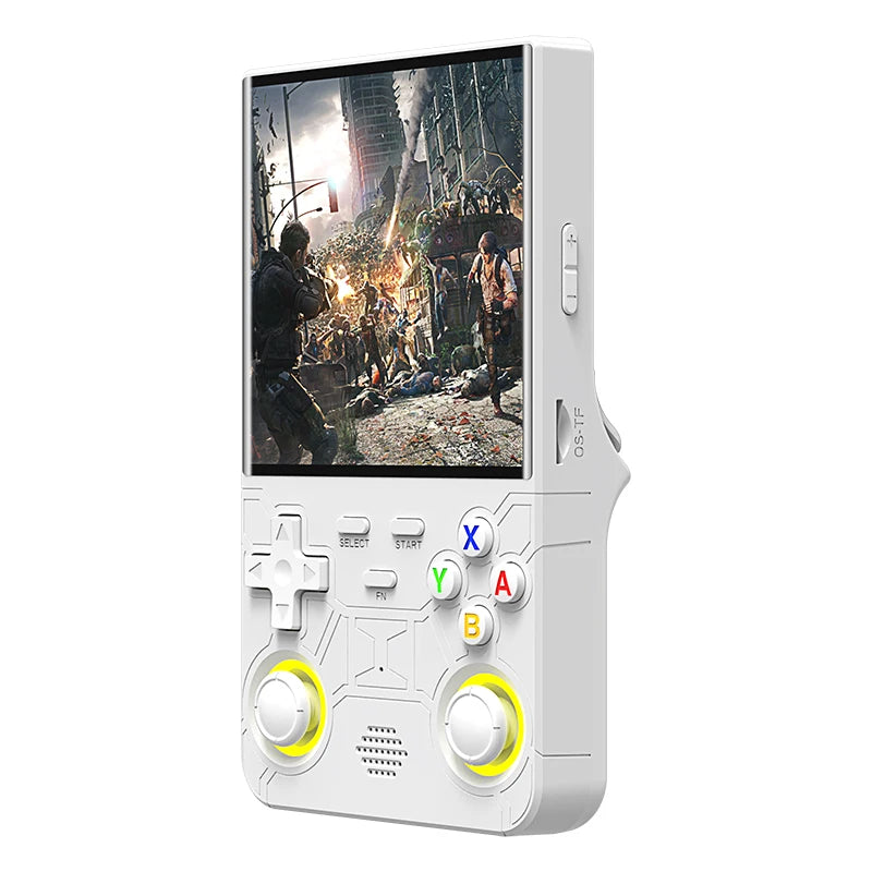 Nueva consola de juegos portátil ultra retro R36, sistema Linux de código abierto de 4,0 pulgadas, reproductor de vídeo portátil de 128GB, consola de juegos portátil