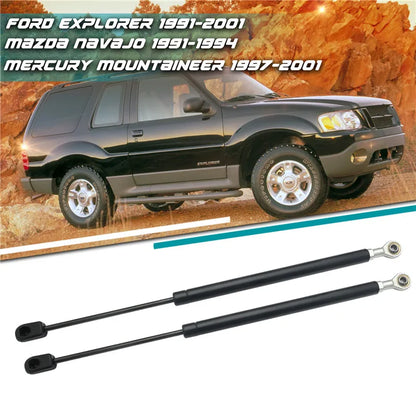 2 unids/set puerta trasera ventana puntales de Gas soporte elevadores para Ford Explorer 1991-2001 Mazda Navajo 1991-1994 accesorios de coche