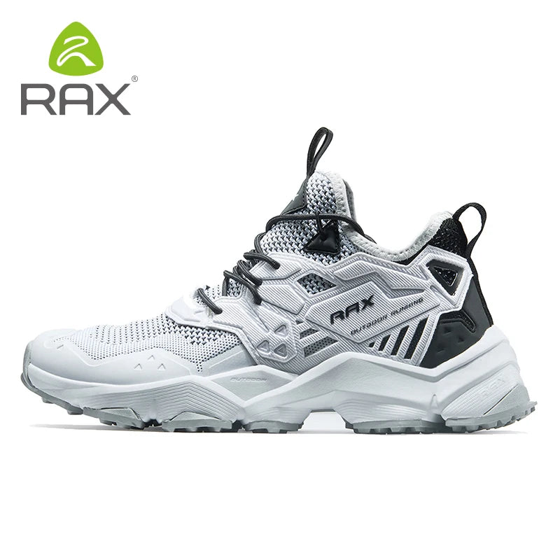 RAX-Zapatillas deportivas para hombre y mujer, calzado ligero y transpirable, suela exterior de goma Natural, antideslizante, malla de aire