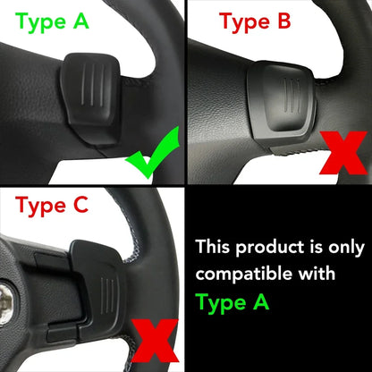 Cubierta de cambio de extensión de paleta de volante DSG para VW Golf 5 6 MK6 GTI R Jetta MK5 Passat B6 B7 CC Polo Sharan Tiguan Seat Leon