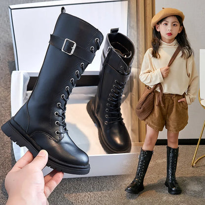Botas de nieve para niños, zapatos para niñas, Otoño Invierno, zapatos para niños, botas para bebés y niñas, botas cálidas de moda, zapatos deportivos para niños