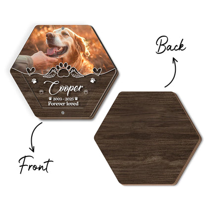 Caja de almacenamiento de pelo de mascota tallada de madera con nombre personalizado, suministros para mascotas, cajas conmemorativas personalizadas para guardar dientes, regalos conmemorativos para mascotas perdidas