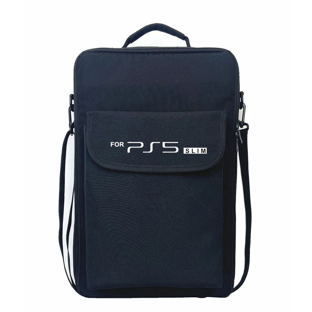 Nuevo Estuche de transporte delgado PS5, bolso de hombro de almacenamiento portátil, funda protectora, mochila para Playstation 5, accesorios de juego delgados