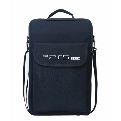 Nuevo Estuche de transporte delgado PS5, bolso de hombro de almacenamiento portátil, funda protectora, mochila para Playstation 5, accesorios de juego delgados