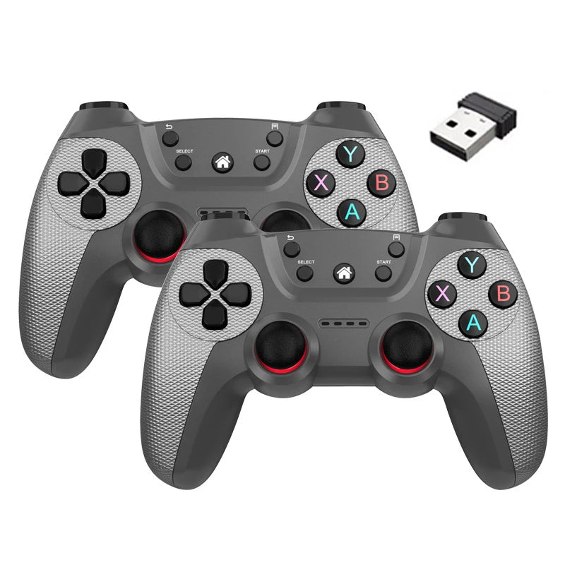 Controlador de juego doble inalámbrico de alta calidad, 2,4G, para M8/GD10/G11 Pro/X2, Joystick para teléfono Linux/Android
