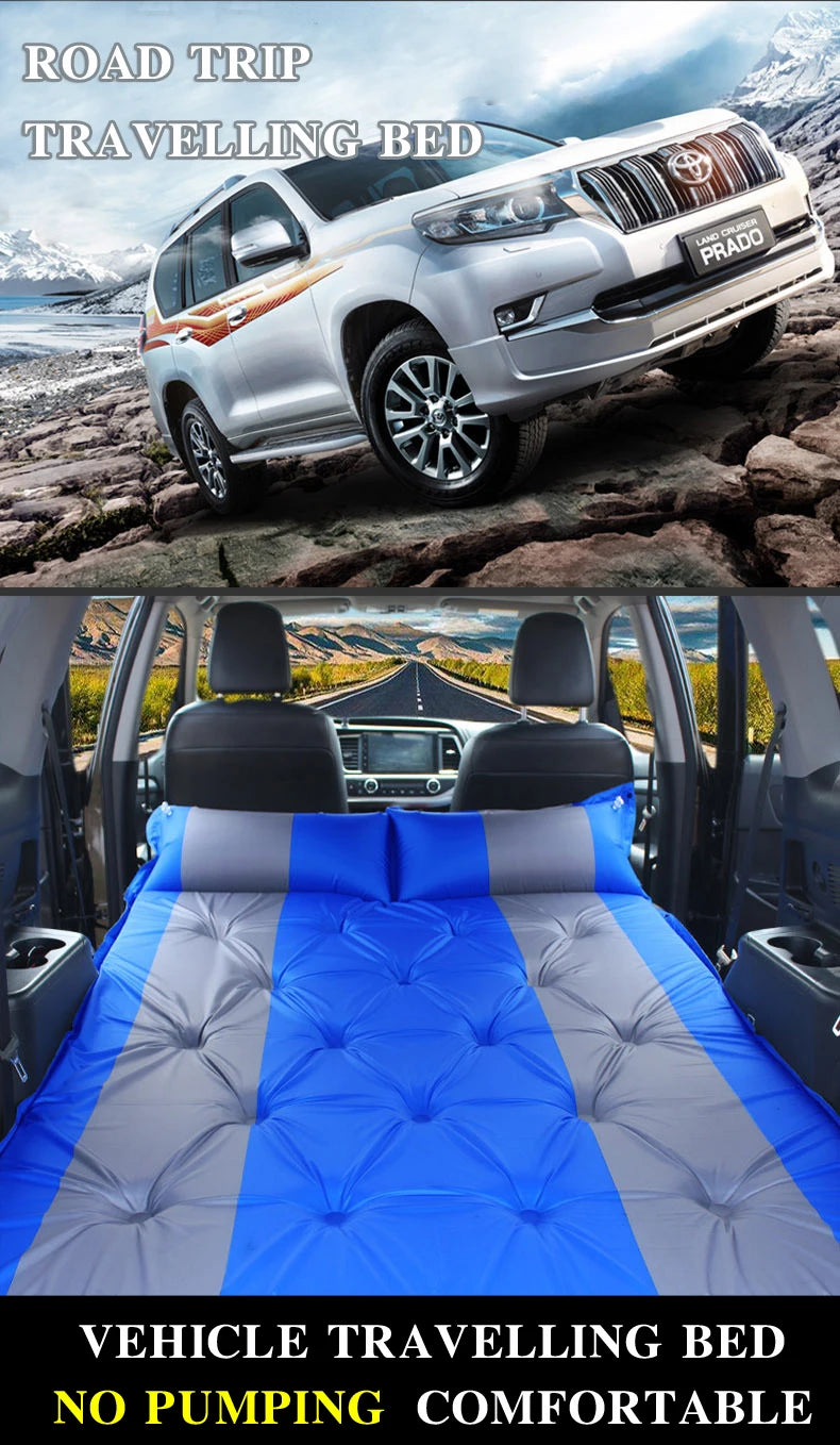 Colchón de aire inflable automático multifunción, colchón de aire especial SUV, cama de coche, colchón para dormir para adultos, cama de viaje para coche ou