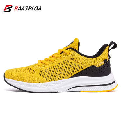 Baasploa, zapatillas para correr para hombre, zapatos deportivos ligeros, zapatillas informales transpirables de malla, antideslizantes para exteriores para hombre, recién llegados