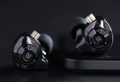 KZ EDX PRO X auriculares intrauditivos dinámicos HIFI Bass Music auriculares deportivos con cancelación de ruido ZSN ZST ZS10 pro x C12 CRA