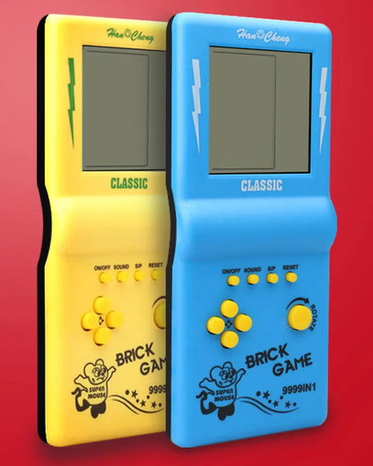 Reproductores de juegos portátiles Retro clásicos para consola Tetris, máquina de juegos de bolsillo nostálgica de pantalla grande para niños, juguetes rompecabezas para niños