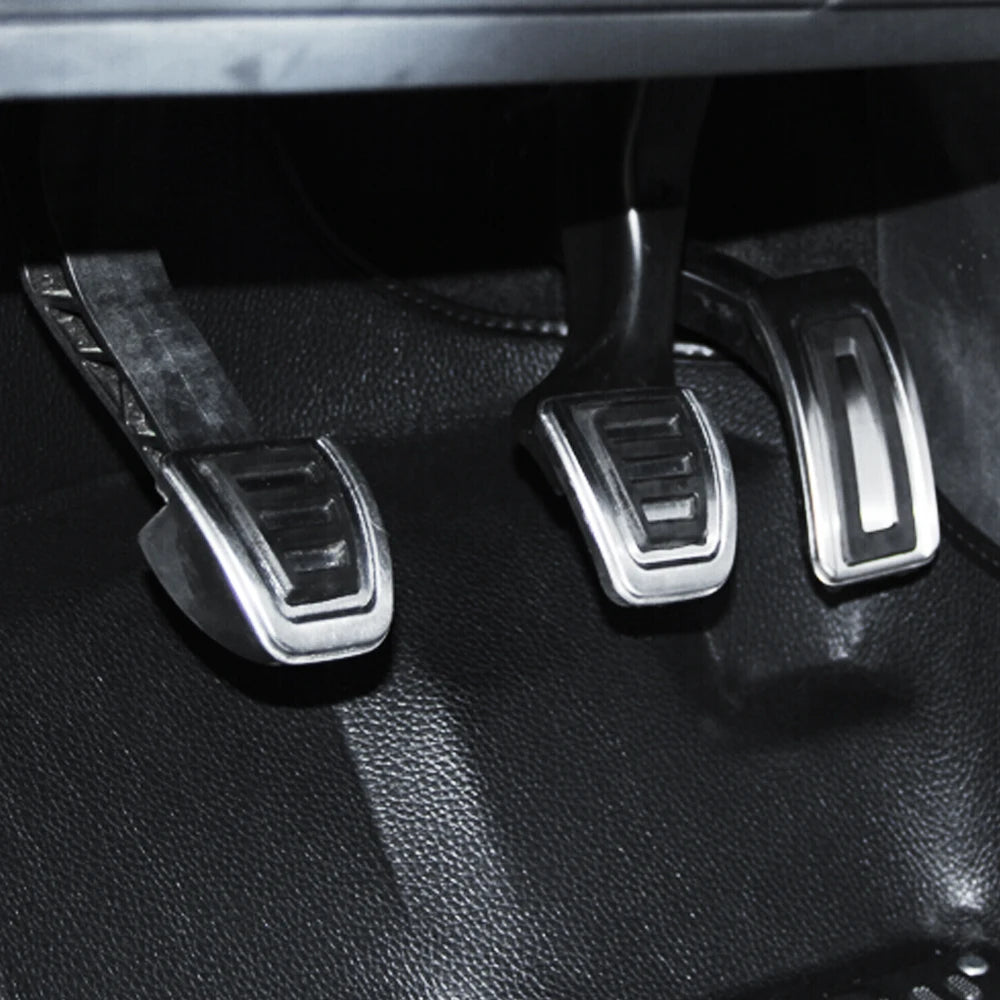 Pedal de freno de Gas de acero inoxidable, Pedal MT para Seat Ibiza 6K 6L 6J Skoda Fabia I II VW Polo 9N 6R Bora Golf MK4 IV, estilo de coche