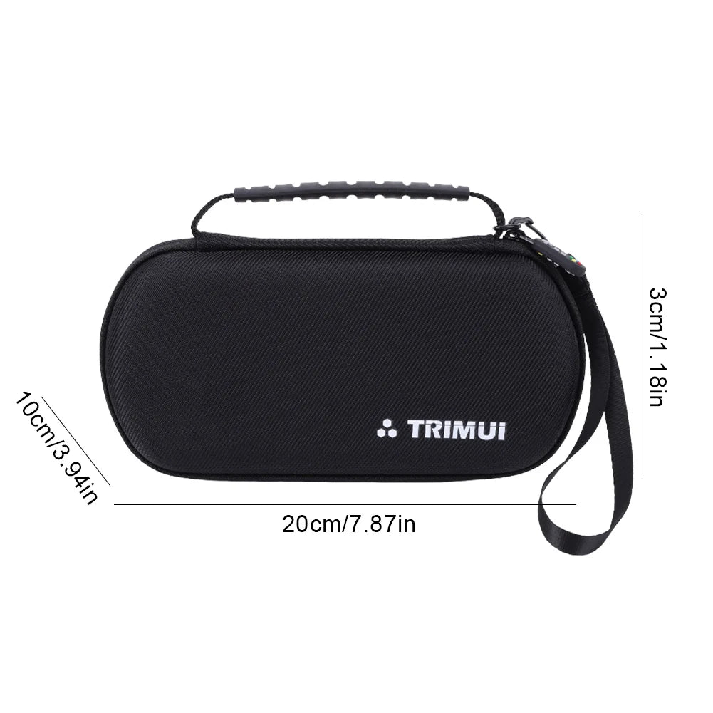 Estuche de transporte duro de EVA para consola de juegos, bolsa de almacenamiento protectora de silicona con película de vidrio templado para triple Smart Pro