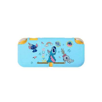 Stitch adecuado para Nintendo switch lite silicona color suave cubierta anticaída desmontable NS consola de juegos portátil funda protectora