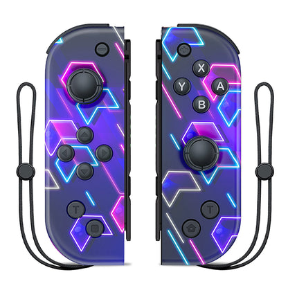 Joypad para for Nintendo Switch/OLED/Lite-vibración Turbo Wake-up FUNC NO Drift, controlador inalámbrico L/R mango luz RGB