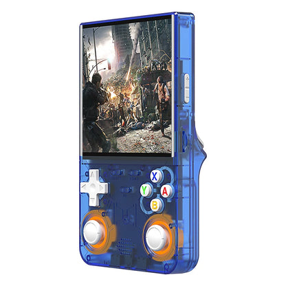 Nueva consola de juegos portátil ultra retro R36, sistema Linux de código abierto de 4,0 pulgadas, reproductor de vídeo portátil de 128GB, consola de juegos portátil