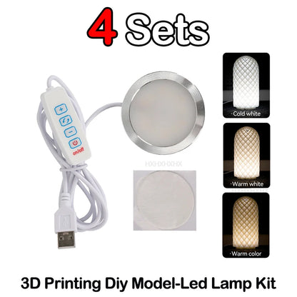 Para Bambu Lab Kit de lámpara Led 001 Hardware piezas de impresión 3d Kit de luz Bambulab modelo de piezas de luz Led