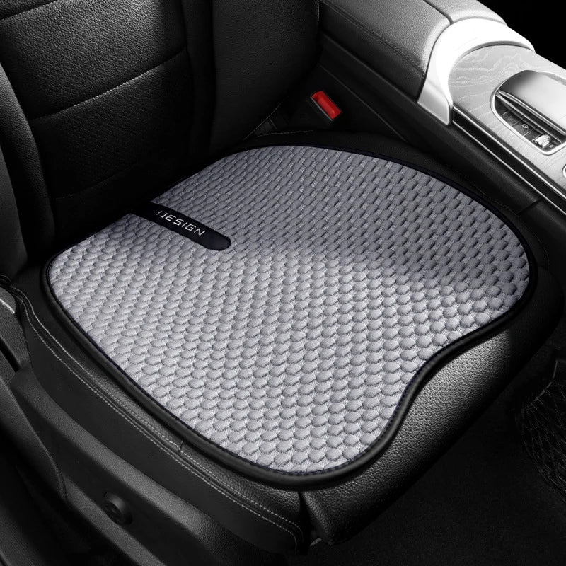 Funda Universal para asiento de coche, fundas de asiento transpirables de seda helada para las cuatro estaciones, funda protectora para asientos frescos, accesorios para coches