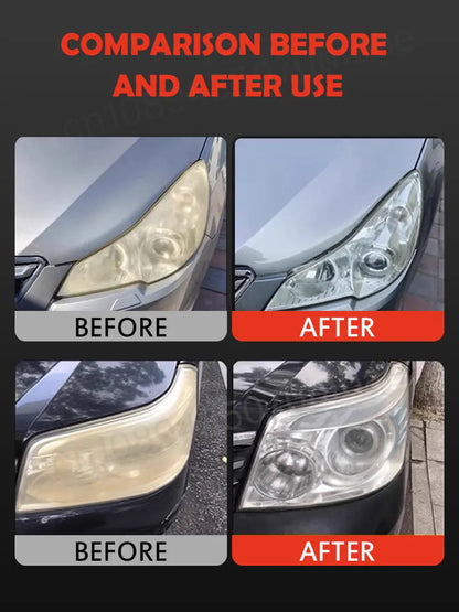 Kits de pulido para restauración de faros de coche, eliminador de arañazos, pasta de limpieza para reparación, elimina la oxidación, líquido para pulir faros