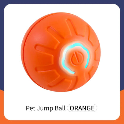 Pelota de juguete inteligente para perros, juguete interactivo electrónico para mascotas, pelota móvil USB, rebote en movimiento automático para cachorros, regalo de cumpleaños, producto para gatos