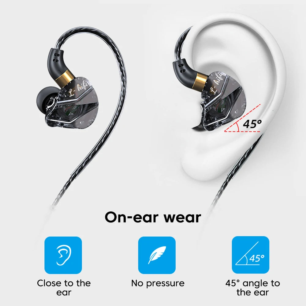 OLAF 3,5mm Jack tipo C enchufe auriculares con cable auriculares de graves HIFI auriculares intrauditivos Gamer auriculares manos libres para Xiaomi Huawei Samsung