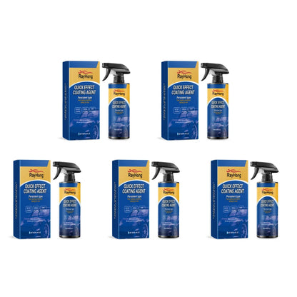 Spray de mantenimiento de abrillantado de coche de secado rápido, 1-5 uds., 120ML, revestimiento cerámico, capa hidrofóbica de revestimiento automático para abrillantado de coches