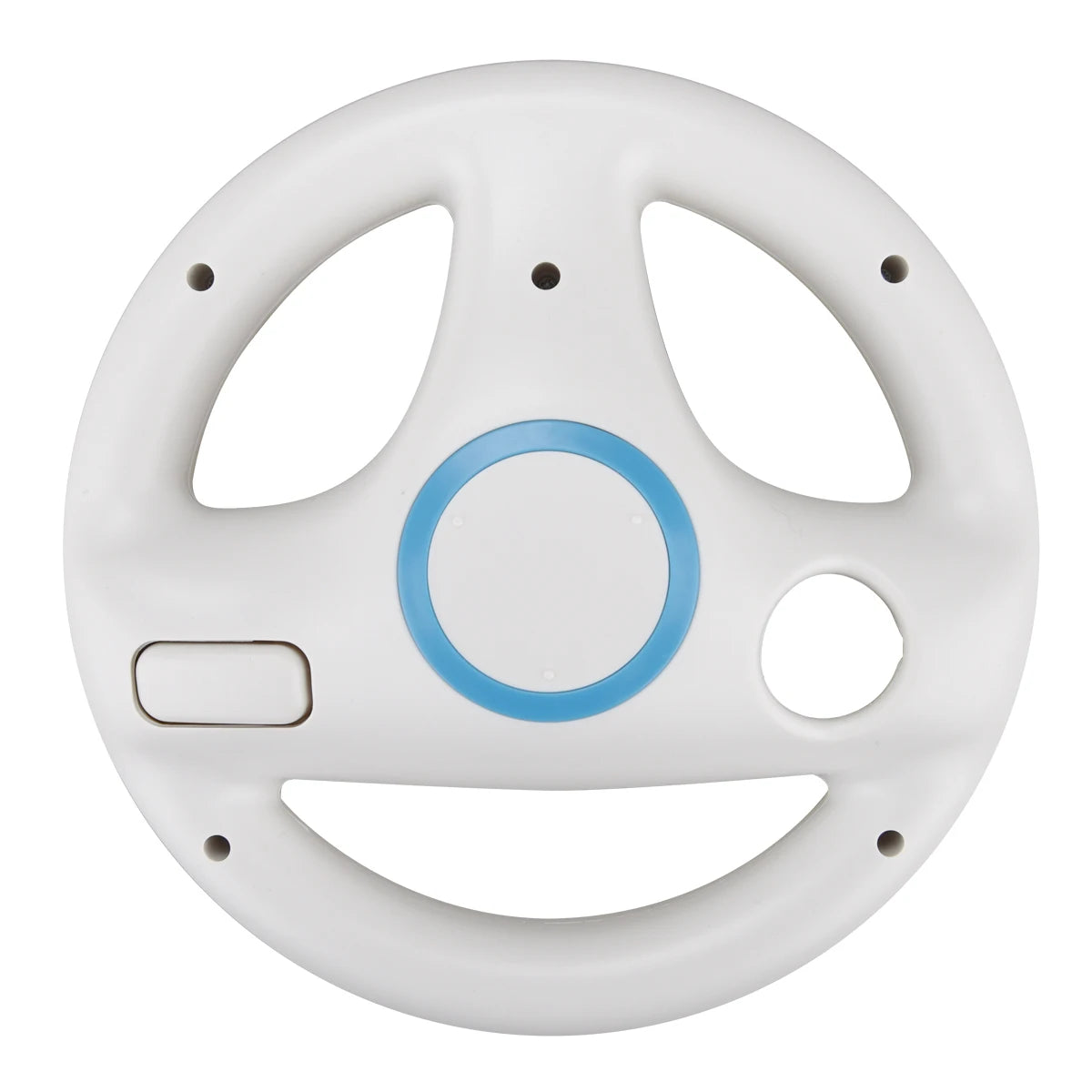 Volante de carreras de juegos de plástico de 3 colores para mando a distancia de Nintendo Wii, volante de carreras para controlador de juegos de carreras de Wii Kart