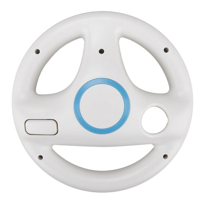Volante de carreras de juegos de plástico de 3 colores para mando a distancia de Nintendo Wii, volante de carreras para controlador de juegos de carreras de Wii Kart