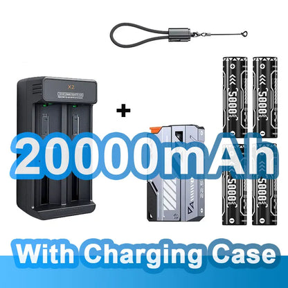 VYVYLABS 30000mAh banco de energía CCC desmontable cargador rápido 22,5 W cargador portátil inalámbrico 21700 PowerBank para batería de repuesto iP 17