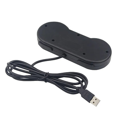 2 uds USB Gamepad Retro Gaming Joystick controlador con cable para PC NESPi RetroPie Control de juego para Raspberry Pi 4 B