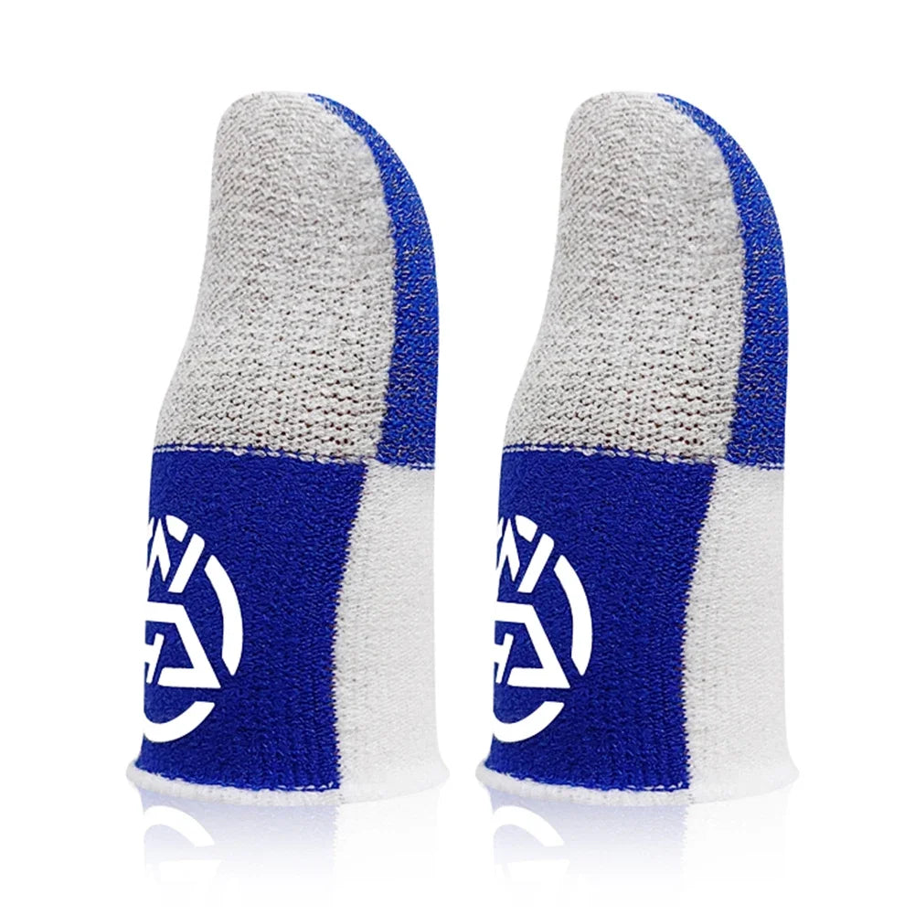 1-20 pares de guantes para el pulgar transpirables con funda para el dedo para móvil, a prueba de sudor, antideslizantes, controlador de pantalla táctil, cubierta para el dedo para juego PUBG
