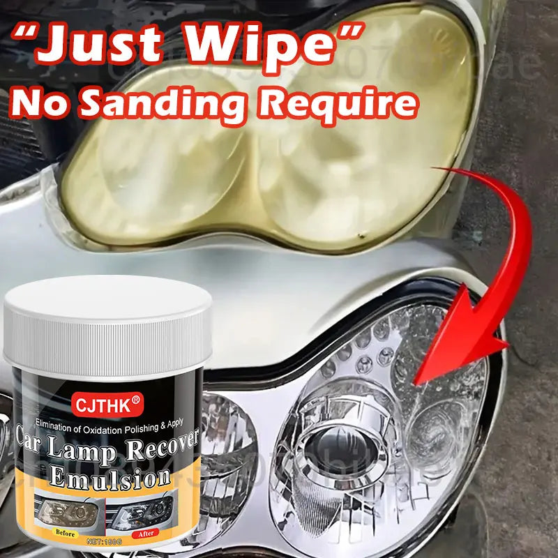 Kits de pulido para restauración de faros de coche, eliminador de arañazos, pasta de limpieza para reparación, elimina la oxidación, líquido para pulir faros